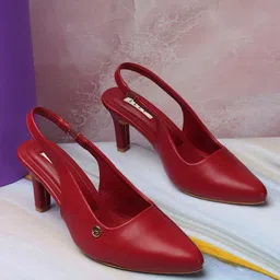 ELLE Pointed Toe Slim Heels-58