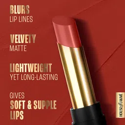 Lakme Absolute Beyond Matte Bullet Lipstick with Argan Oil - Red Rose 103 image 3