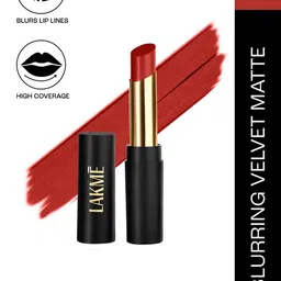 Lakme Absolute Beyond Matte Bullet Lipstick with Argan Oil - Red Ruby 102-9