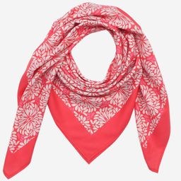 Beau Design Women Red & White Printed Scarf-16