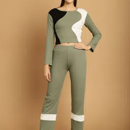 TAG 7 Colourblocked Top With Trousers-image-32