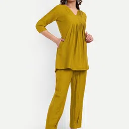FABDYOR V-Neck Tunic With Trousers-picture-19