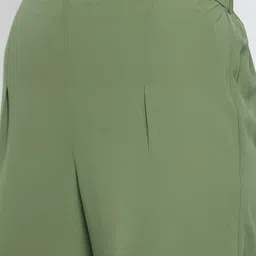 NABIA Peter Pan Collar Longline Top With Trouser image 2