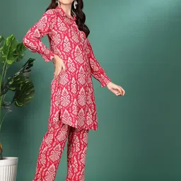 Nayam By Lakshita Printed Tunic With Trousers image 4