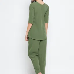 NABIA Peter Pan Collar Longline Top With Trouser image 4