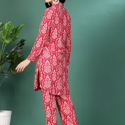 Nayam By Lakshita Printed Tunic With Trousers image 5