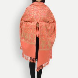 BAISA Unisex Paisley Embroidered Woollen Shawl-picture-11