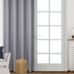 Saral Home Grey Black Out Door Curtain-29