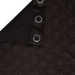 Cortina Brown Set of 2 Geometric Window Curtains image 3