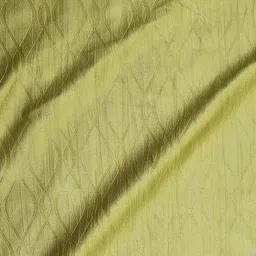 Cortina Set of 2 Green Embossed Abstract Print Polyester Door Curtains image 4
