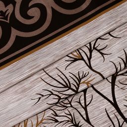 Cortina Set of 2 Abstract Printed Door Curtains image 4