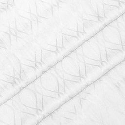 Cortina Set of 2 White Embossed Abstract Print Long Door Curtains image 5