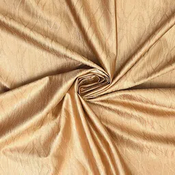 Cortina Set of 2 Beige Embossed Abstract Print Polyester Window Curtains image 5