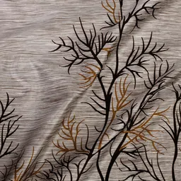 Cortina Set of 2 Abstract Printed Door Curtains image 3