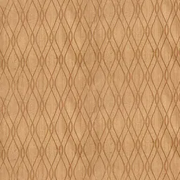 Cortina Set of 2 Beige Embossed Abstract Print Polyester Window Curtains image 4