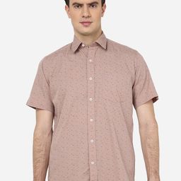 Greenfibre Regular Fit Floral Printed Spread Collar Pure Cotton Casual Shirt-picture-15