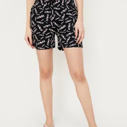 max Women Typography Printed Pure Cotton Shorts-picture-54