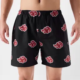 The Souled Store Men Graphic Printed Lounge Shorts-picture-23