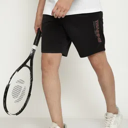 Octave Men Mid-Rise Cotton Sports Shorts-image-78