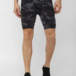 Van Heusen Men Grey Camouflage Printed Cycling Shorts-27