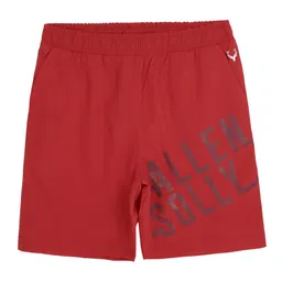 Allen Solly Junior Boys Red Printed Shorts-image-92