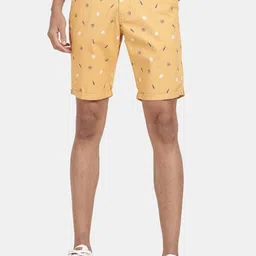 t-base Men Conversational Printed Cotton Stretch Chino Shorts-picture-15