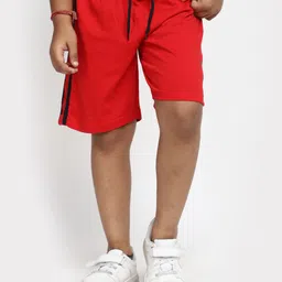 V-Mart Boys Mid Rise Cotton Shorts-image-98
