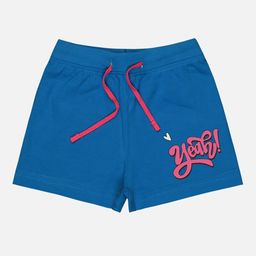 Bodycare Kids Infants Girls Typography Printed Cotton Shorts-image-29