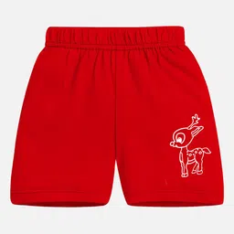 YK X Trampoline Pack Of 5 Kids Graphic Printed Mid-Rise Cotton Shorts image 2