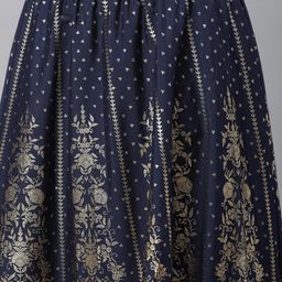 AURELIA Ethnic Motifs Printed Maxi Flared Skirt image 2