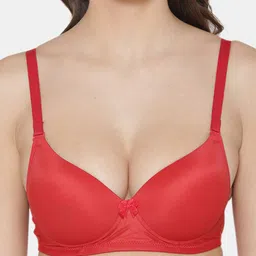 Tweens Red & Black Heavily Padded Multiway Straps Seamless Push-Up Bra Set Of 2 image 2