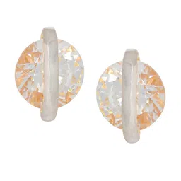 BHIMA 22KT Stone-studded Gold Stud Earrings  2.25gm-picture-48