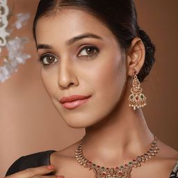 Anouk Gold-Plated Stone Studded & Beaded Jewellery Set-51