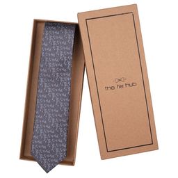 The Tie Hub Men Printed Pure Silk Broad Tie-image-93