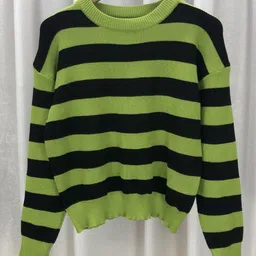 StyleCast Striped Round Neck Long Sleeves Top-27