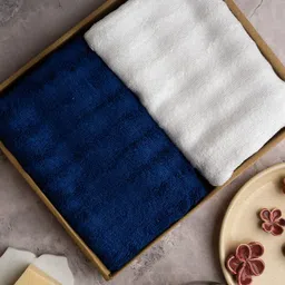MUSH Set Of 2 600 GSM Ultra Soft & Eco Friendly Bamboo Hand Towel-29