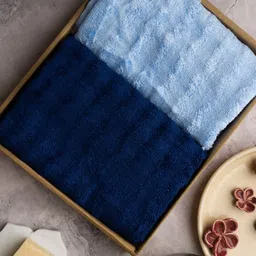 MUSH Set Of 2 600 GSM Ultra Soft & Eco Friendly Bamboo Hand Towel-2