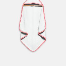THE BABY ATELIER Infants White Solid Hooded Towel-image-28