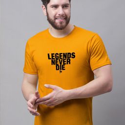 Friskers Typography Printed Cotton T-shirt-image-63