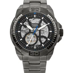 Fossil Men Black Dial & Grey Straps Analogue Automatic Motion Powered Watch ME3218 image 1