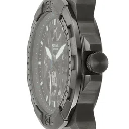 Fossil Men Black Dial & Grey Straps Analogue Automatic Motion Powered Watch ME3218 image 2