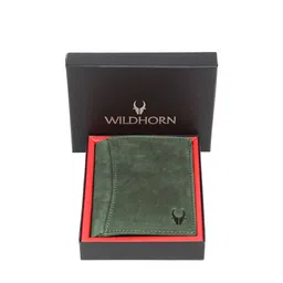 WildHorn Men Leather RFID Two Fold Wallet-42