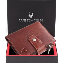 WildHorn Men Leather RFID Two Fold Wallet-picture-11