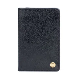 Hidesign Men Black Solid Leather Three Fold Wallet-image-88