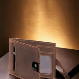LORENZ Men Leather RFID Two Fold Wallet-19