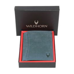 WildHorn Men Blue Leather Two Fold Wallet-image-85