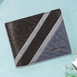 Police Leather Two Fold Wallet-image-5