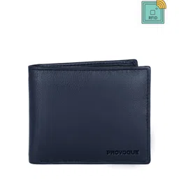 Provogue Men Blue Leather Two Fold Wallet-image-40