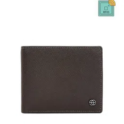 Eske Men Textured Leather Two Fold Wallet-58
