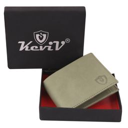 Keviv Men Textured Leather Two Fold Wallet-image-82